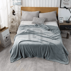 Fleece Blanket – Smoky Grey
