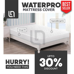 waterproof mattress cover - white