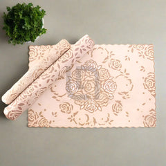 3pcs-Table-Mat-Set-Placemats-Dressing-Table-Beige-Flower