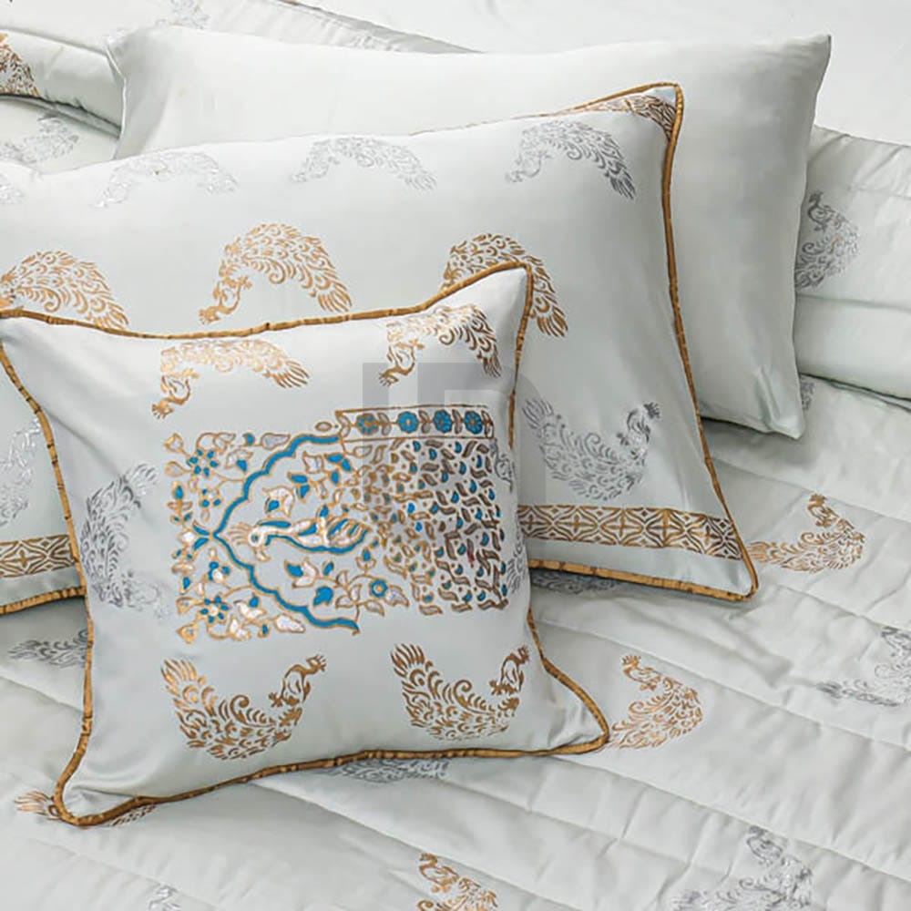 Comforter Set Cotton Sateen  – Symphony White