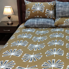 Chinese pattern bed sheet