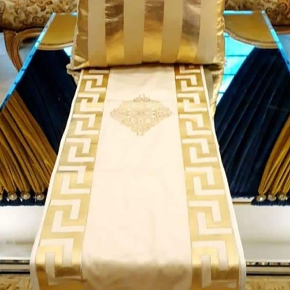 Elegant-Versace-Velvet-Table-Runner-Off-White