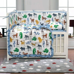 Baby Cot - Bedding Set - Pompous Animals