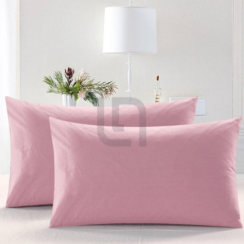 Cotton Pillow Covers - Pink