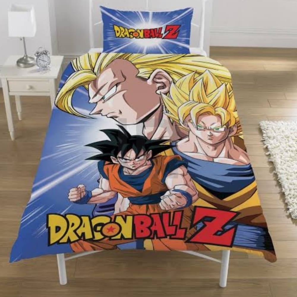 Dragon Ball Z Cartoon Bed Sheet