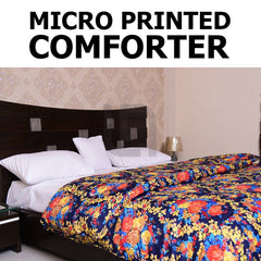 printed comforter multi rosetta