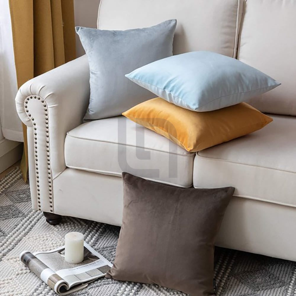 dark brown cushion cover