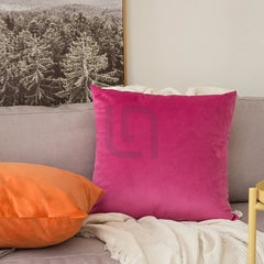 pink cushion cover
