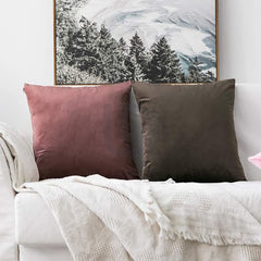 rose gold cushion cover