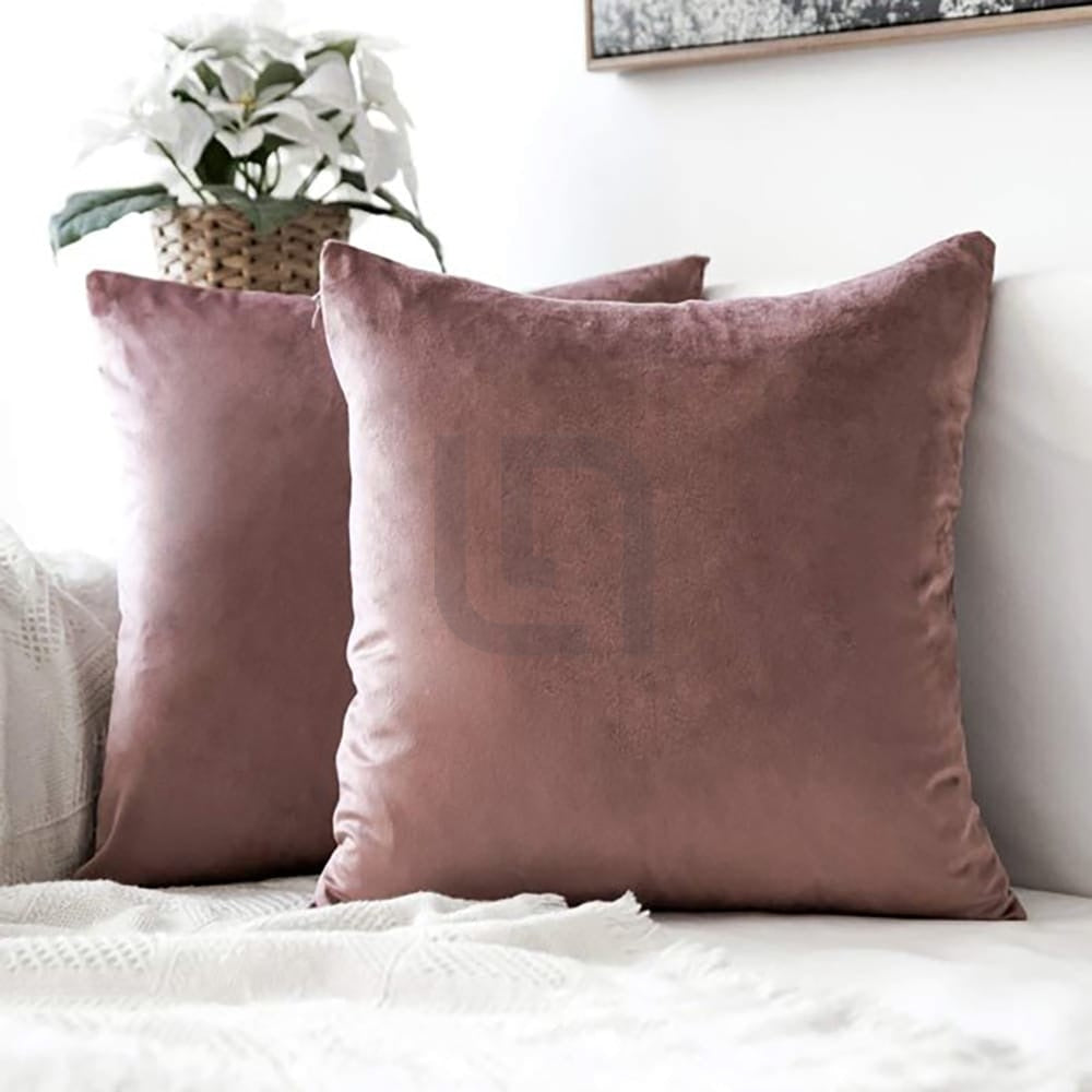cushion cover rose gold