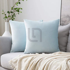 cushion cover sky blue