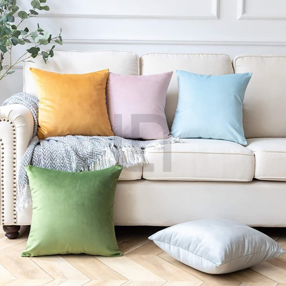 white cushion cover