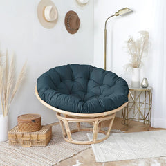 Papasan Seat Cushions – Dark Wedge