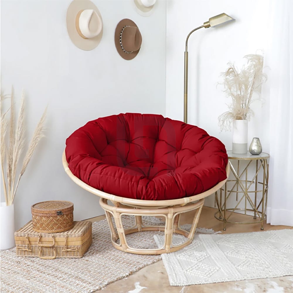 Papasan Seat Cushions – Red