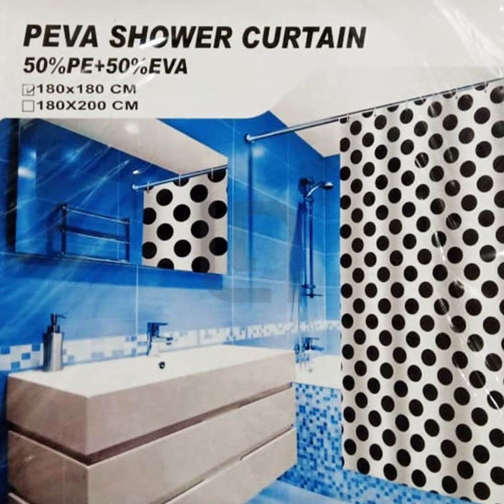 PEVA Waterproof Bathroom Shower Curtain – Deco