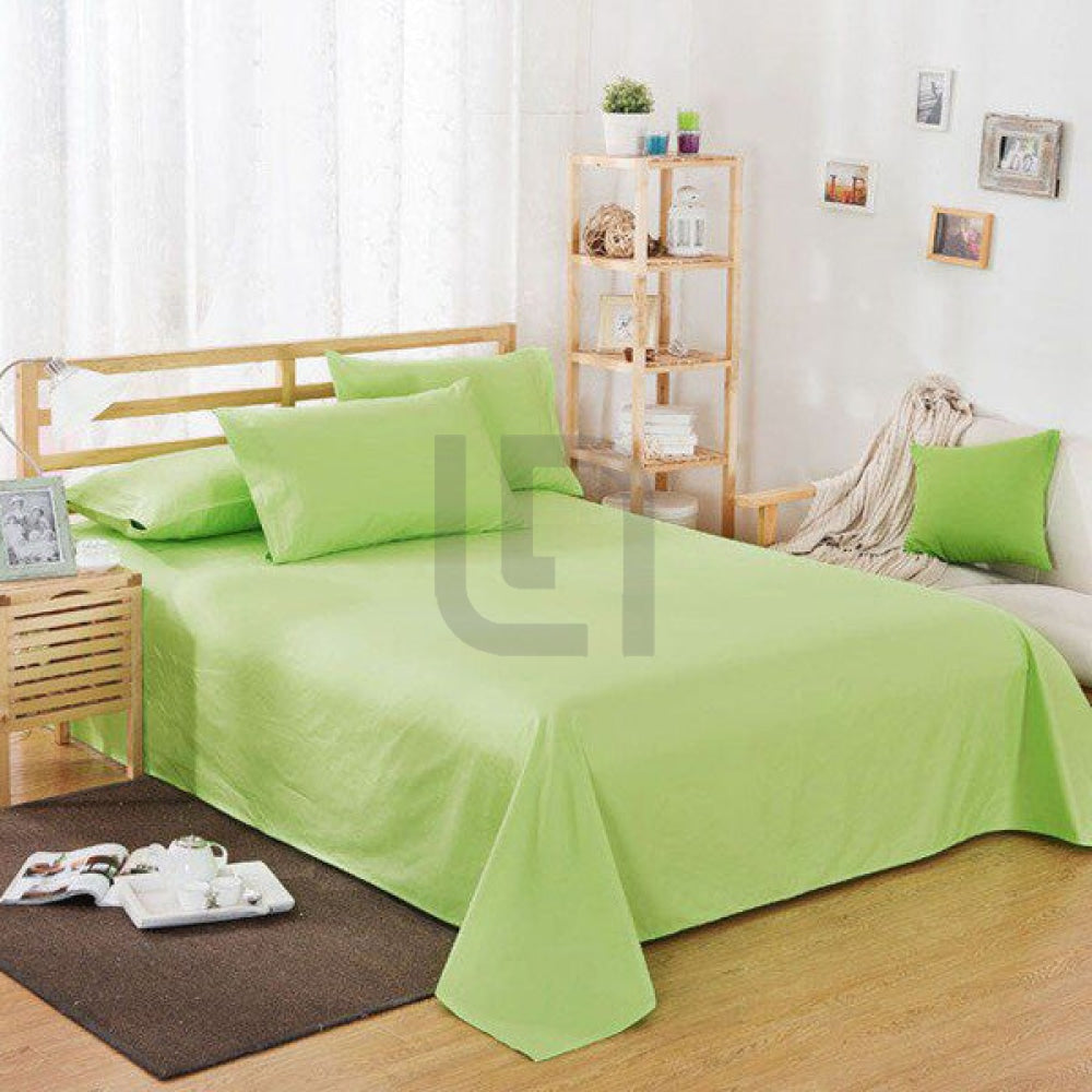 Plain Bed Sheet - Green