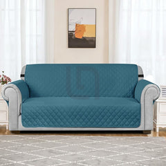 sofa cover blue
