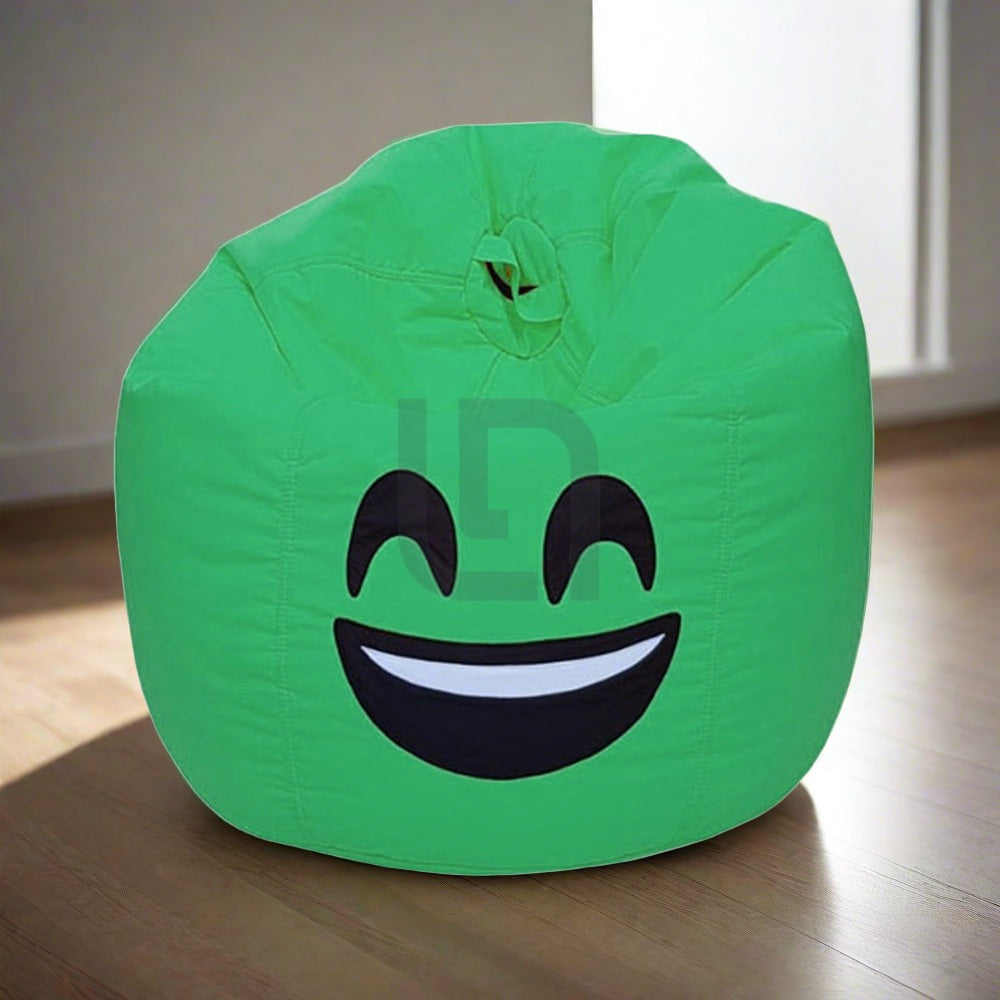 Simely Face Bean Bag - Green