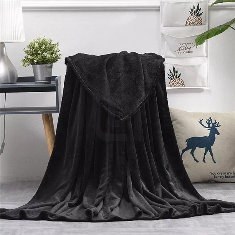 Fleece-Blanket-Black