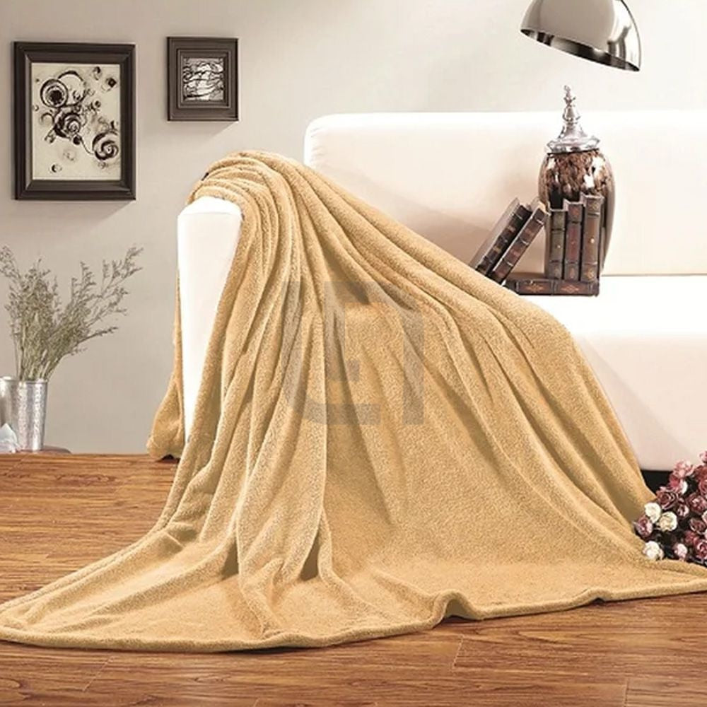 Fleece Blanket-Gold
