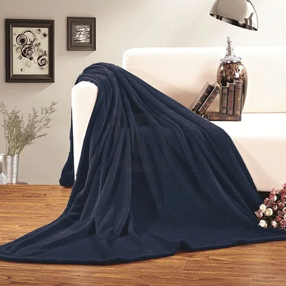 Fleece Blanket-Blue