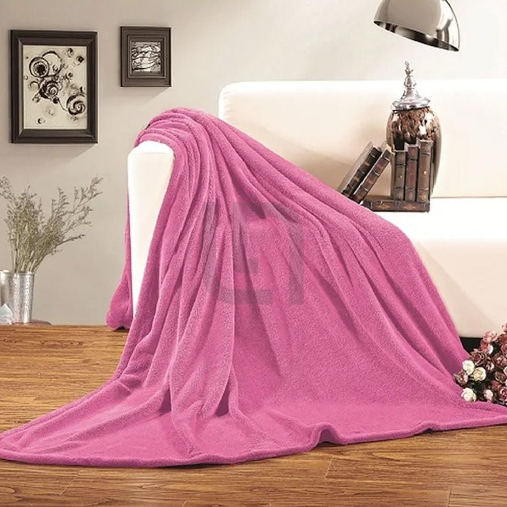Fleece Blanket-Pink
