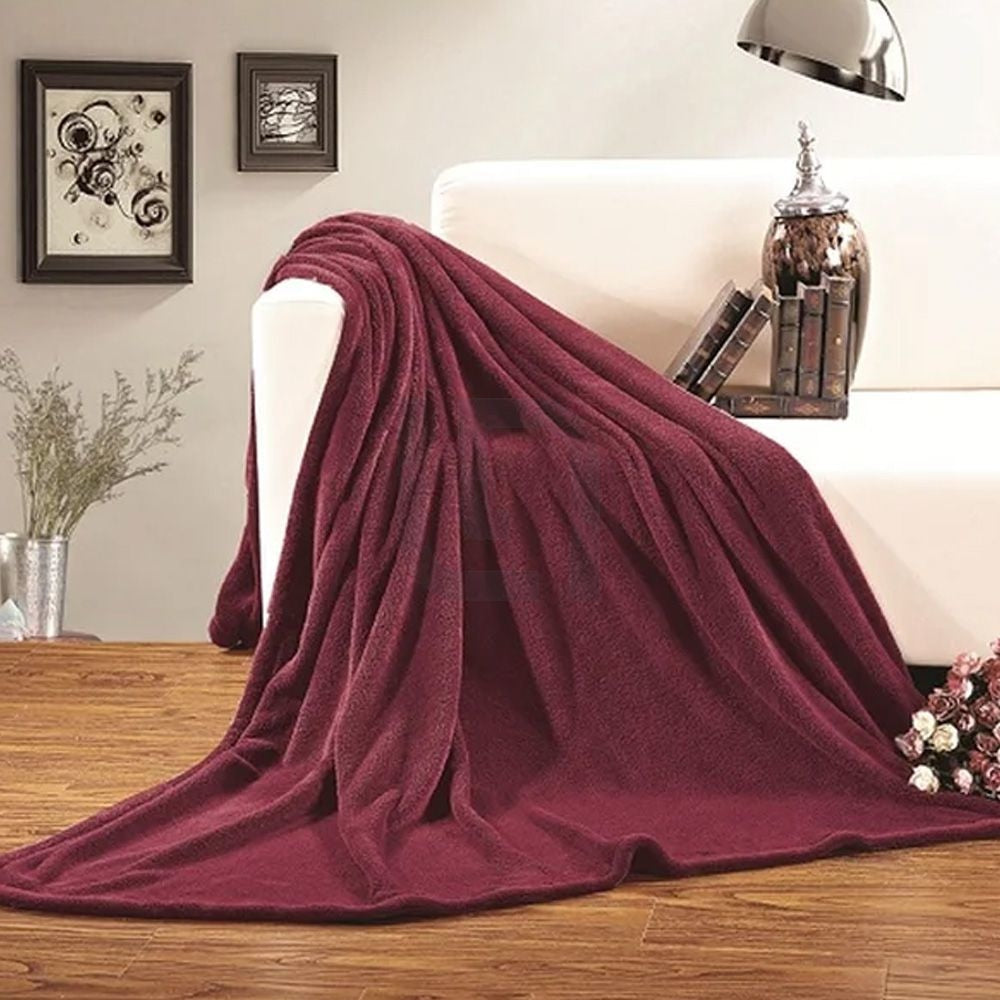 Fleece Blanket-Scarlet