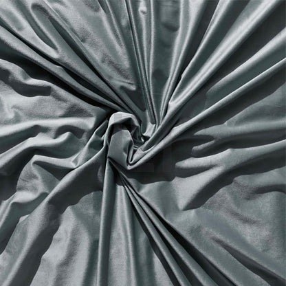 Velvet Quilt Cover - Ash 3
