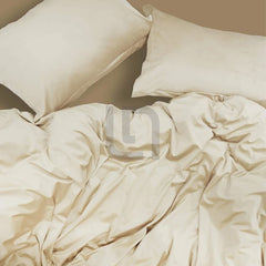 Velvet Quilt Cover - Beige 2