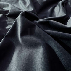 Velvet Quilt Cover - Charcoal 4